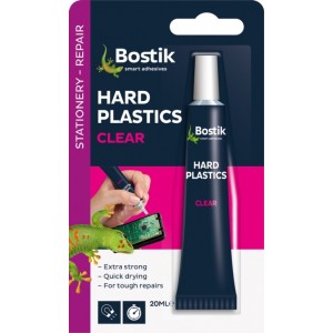 Bostik Hard Plastics Clear Adhesive 20ml