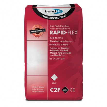 Bondit Rapid-Flex Tile Adhesive Grey 20kg