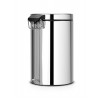 Brabantia Pedal Bin 12 Litre - Brilliant Steel