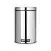 Brabantia Pedal Bin 12 Litre - Brilliant Steel