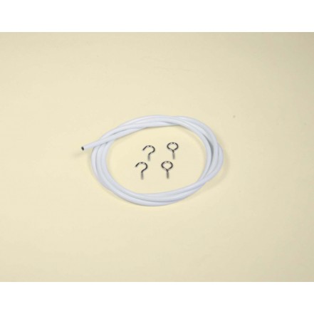 SupaDec White Curtain Wire