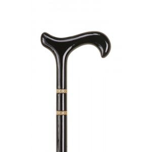 Charles Buyers Bijoux Black Derby Cane