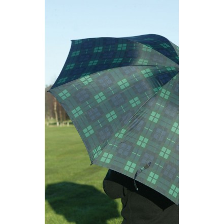 Charles Buyers Golf Umbrella Green Tartan