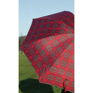 Charles Buyers Golf Umbrella Red Tartan