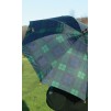 Charles Buyers Umbrella Crook Green Tartan