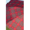 Charles Buyers Mini Folding Umbrella Red Tartan