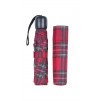 Charles Buyers Mini Folding Umbrella Red Tartan