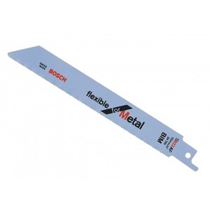 Bosch Sabre Saw Blades - Flexible for Metal - Pack 5