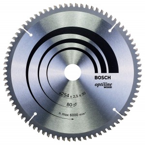 Bosch Circular Saw Optiline 254X30X80