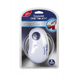 Culinare One Touch Automatic Can Opener - White