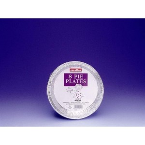 Caroline Foil Pie Plate 8" Pack of 8