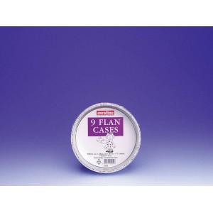 Caroline Foil Flan Case 6" Pk9