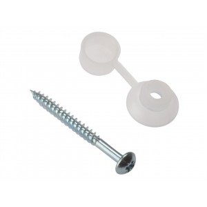 Forgefix Corrugated Roofing Screw Round Head Pozi ZP  Bag 10