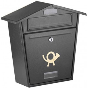 Centurion Post Box Black