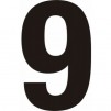 Centurion Self Adhesive Black Vinyl Numbers