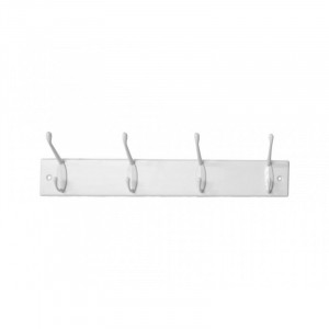 Centurion White Hat & Coat Hooks Board