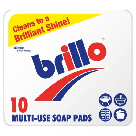 Brillo Multi Use Soap Pads Pack of 10