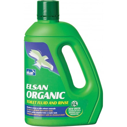 Elsan Organic Toilet Fluid & Rinse - 2 Litre