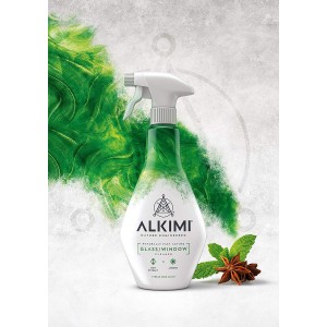Alkimi Window/Glass Cleaner Mint Extract & Aniseed 500ml