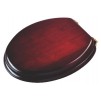 Croydex Toilet Seat Solid Wood - Mahogany