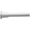 Croydex Telescopic Shower Curtain Rod Extends from 1060mm to 1830mm
