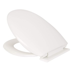 Croydex Toilet Seat Anti Bacterial Polypropylene Soft Close White