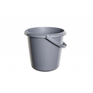 TML Plastic Bucket 5 Litre Black
