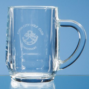 Crystal Galleries Small Mancunian Tankard 0.27 Litre