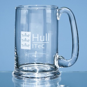 Crystal Galleries Dartington Crystal Real Ale Tankard 0.6 Litre