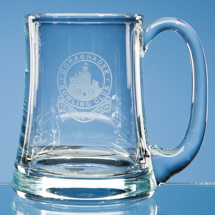 Crystal Galleries Handmade Aleman Tankard 0.565 Litre