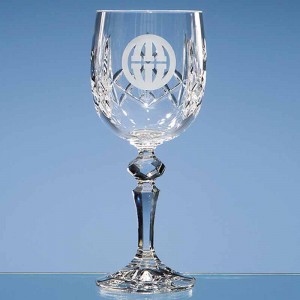 Crystal Galleries 220ml Flamenco Crystalite Panel Goblet