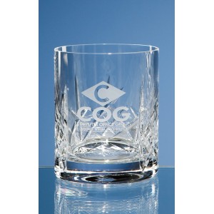 Crystal Galleries 320ml Flamenco Crystalite Panel Whisky Tumbler