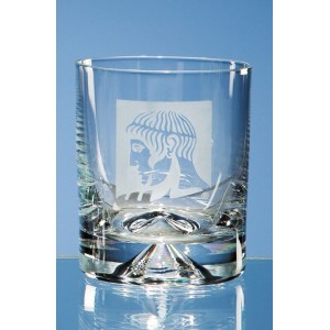 Crystal Galleries 260ml Dimple Base O/F Whisky Tumbler