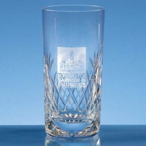 Crystal Galleries 360ml Blenheim Lead Crystal Panel High Ball