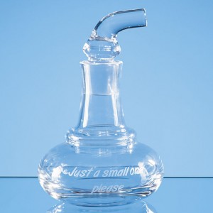 Crystal Galleries 0.1L Handmade Whisky Still Mini Decanter