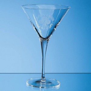 Crystal Galleries 300ml Allegro Martini Glass