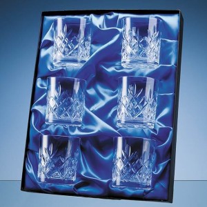 Crystal Galleries Universal 6 Glass/Award Satin Lined Presentation Box