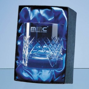 Crystal Galleries Single Whisky Satin Lined Presentation Box