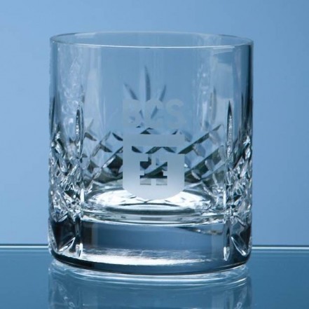 Crystal Galleries 310ml Mayfair Crystalite Panel Whisky Tumbler