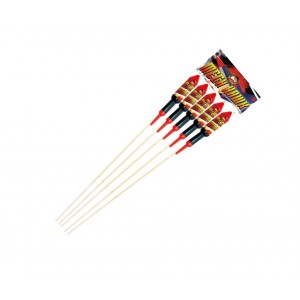 Diamond Fireworks Mega Hawk Rocket Pack Pack of 5