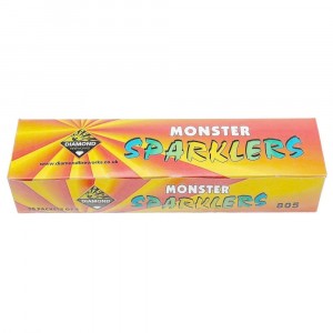 Diamond Fireworks Monster Sparklers Pack of 4