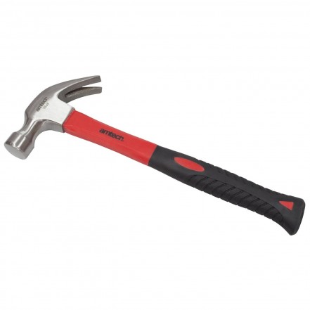 Amtech 16oz Claw Hammer - Fibreglass Shaft