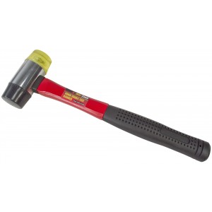 Amtech 40mm Double Face Hammer - Fibreglass Shaft