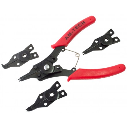 Amtech 4-in-1 Snap Ring Pliers