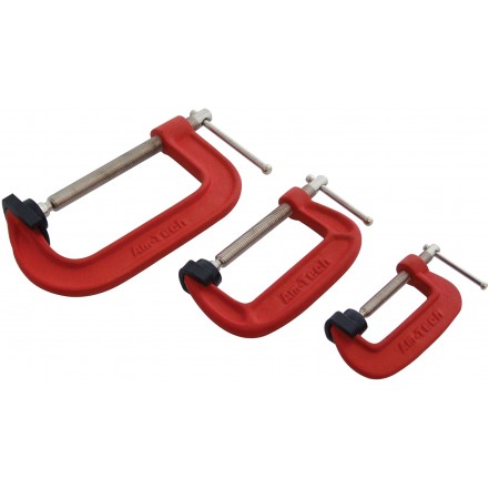 Amtech 3 Piece G Clamp Set