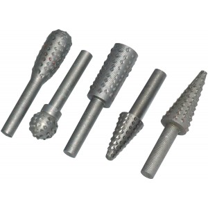 Amtech 5pc Rotary Burr Set