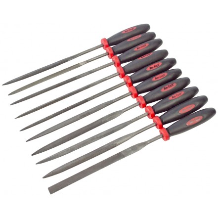 Amtech 10pc 140mm Needle File Set