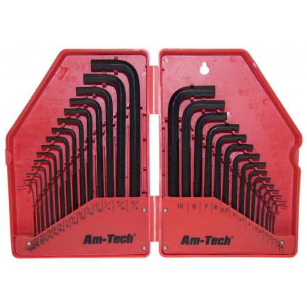 Amtech 30pc Hex Key Set