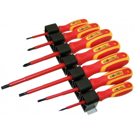 Amtech 7pc Chrome Vanadium Insulated Screwdriver Set