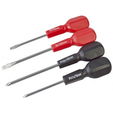 Amtech 4pc Cabinet Handle Screwdriver Set